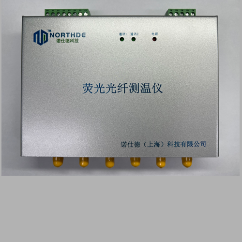 Fluorescent Optical Fiber Temperature Measurement